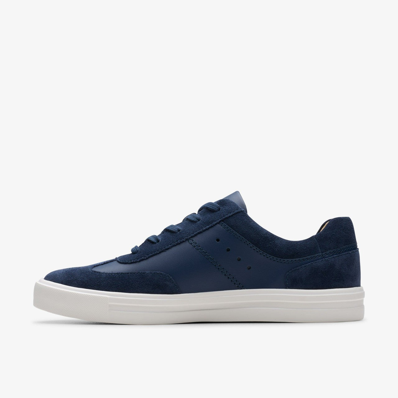 Makea Court Navy Leather