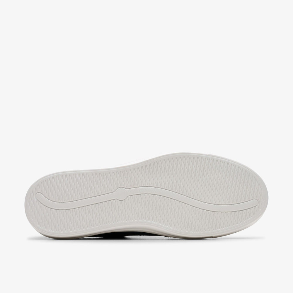 Makea Court Navy Leather