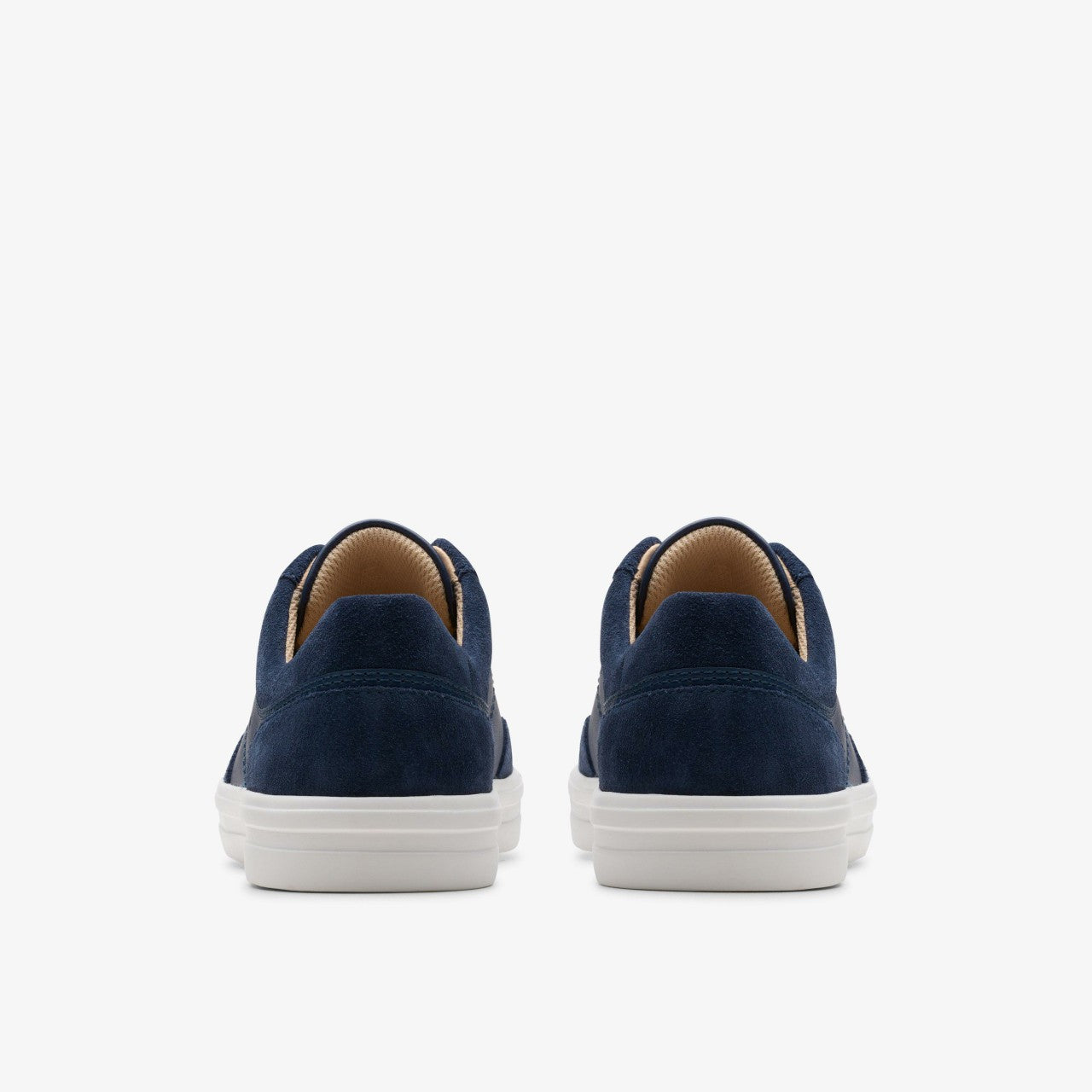 Makea Court Navy Leather