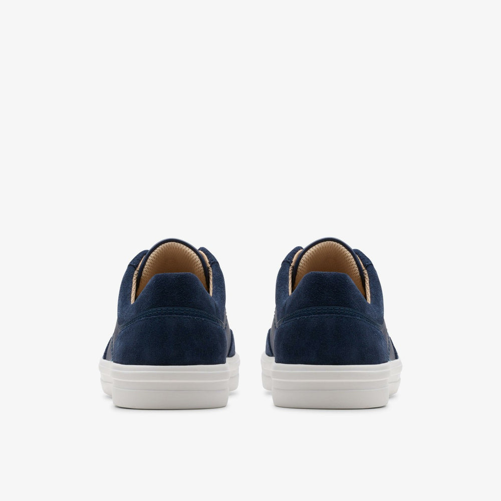 Makea Court Navy Leather
