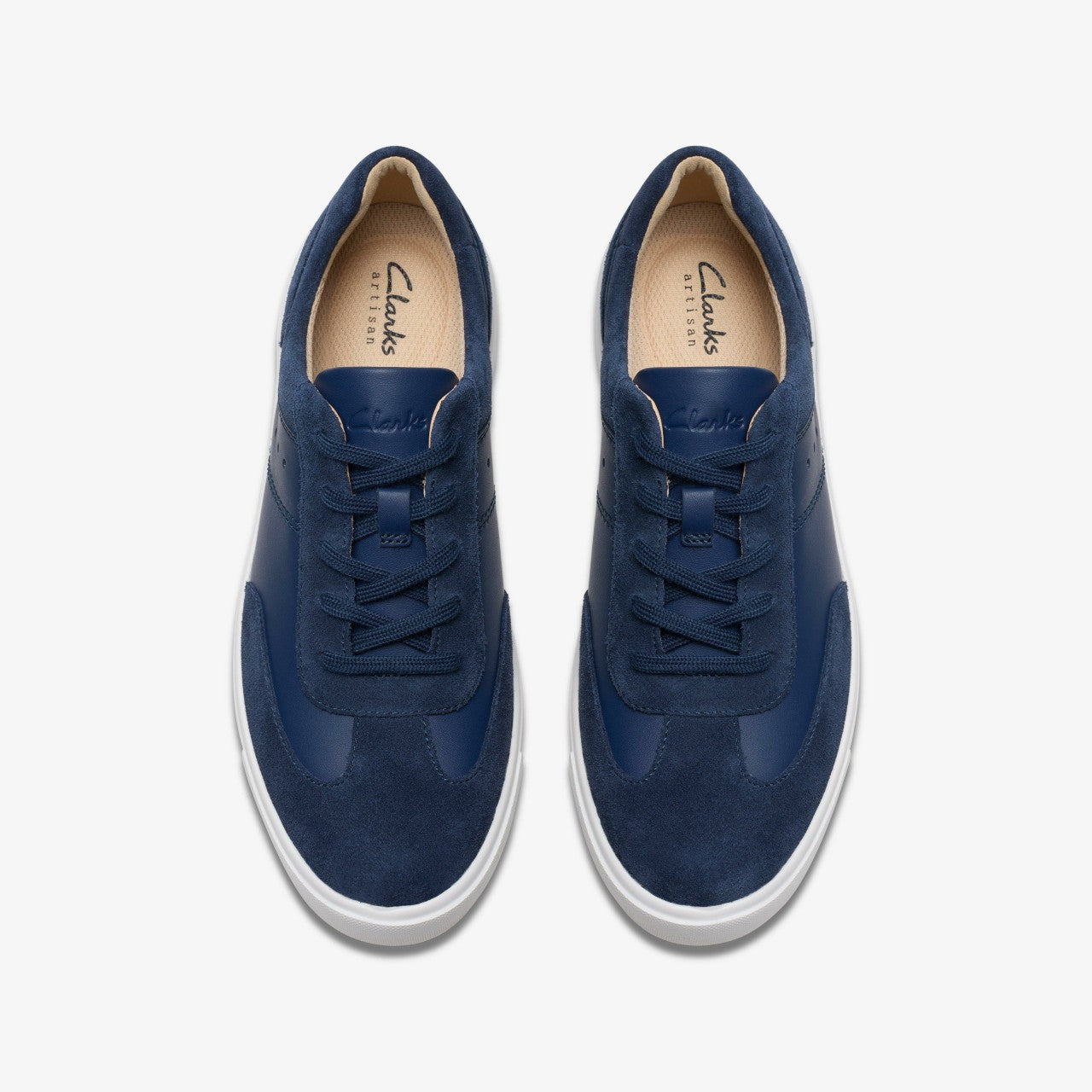 Makea Court Navy Leather