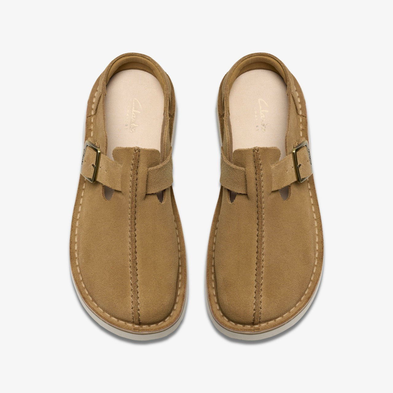 Solsbury Mule Dark Sand Suede
