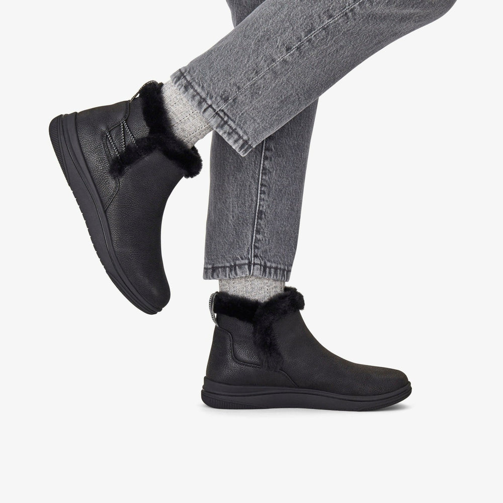 Brinkley Fur Black Combination