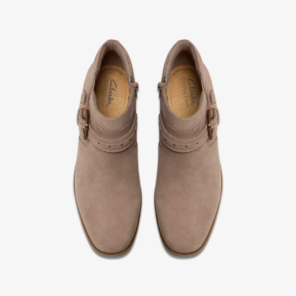 Danyelle Wish Light Taupe Suede