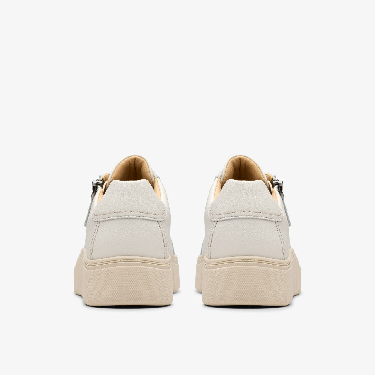 Mykah Joy Off White Leather