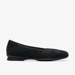 Jazmynn Gem Black Suede