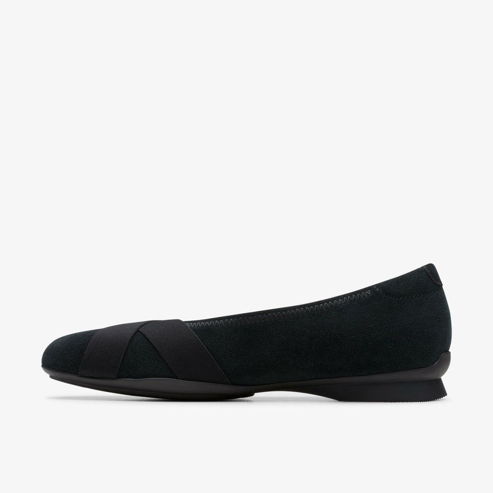 Jazmynn Gem Black Suede