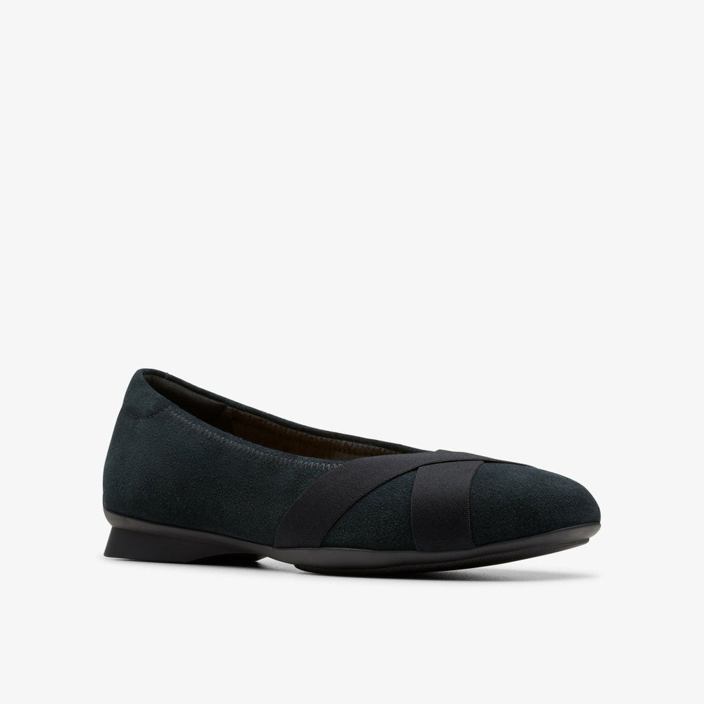 Jazmynn Gem Black Suede