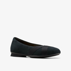 Jazmynn Gem Black Suede