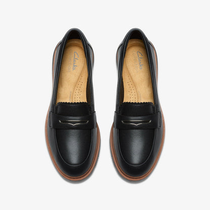 Westlynn Glow Black Leather