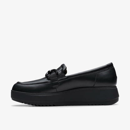 Zylah Top Black Leather