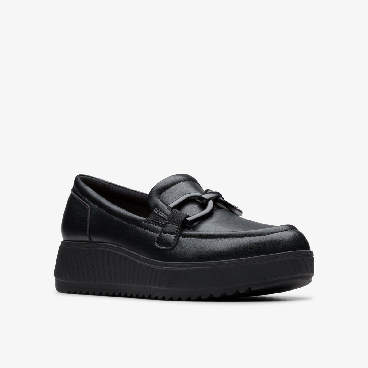 Zylah Top Black Leather