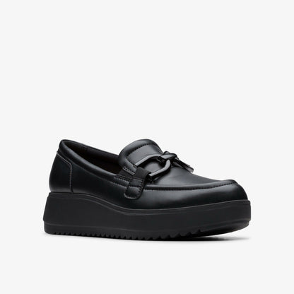Zylah Top Black Leather