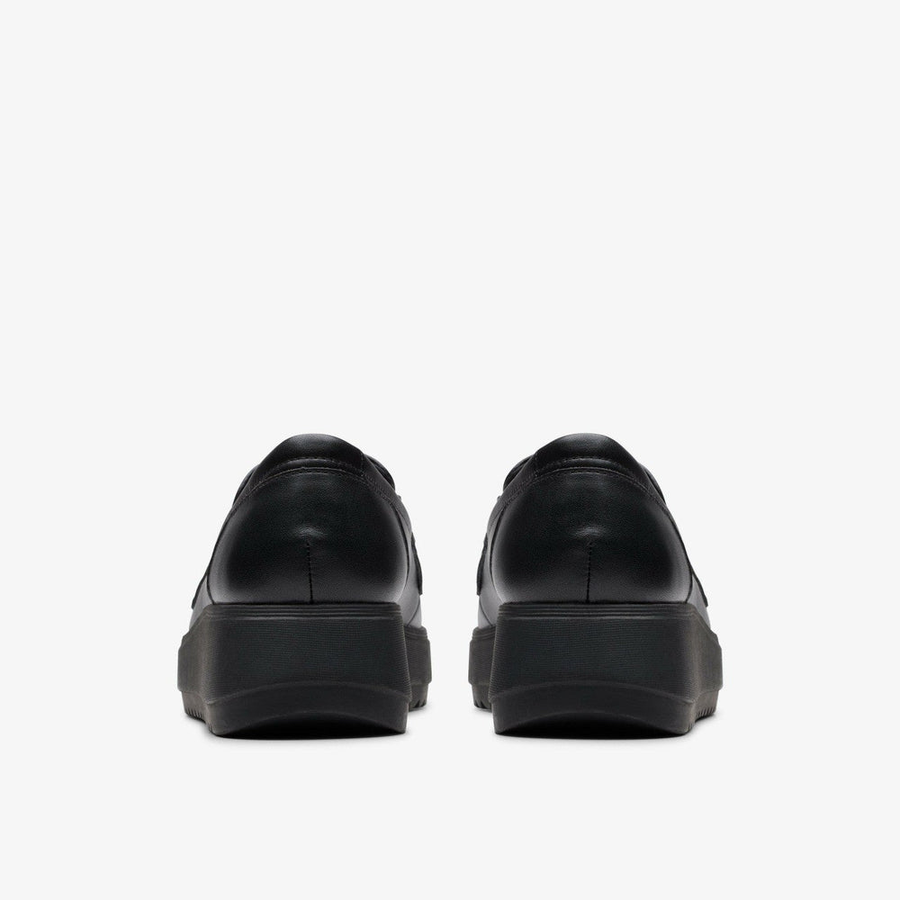 Zylah Top Black Leather