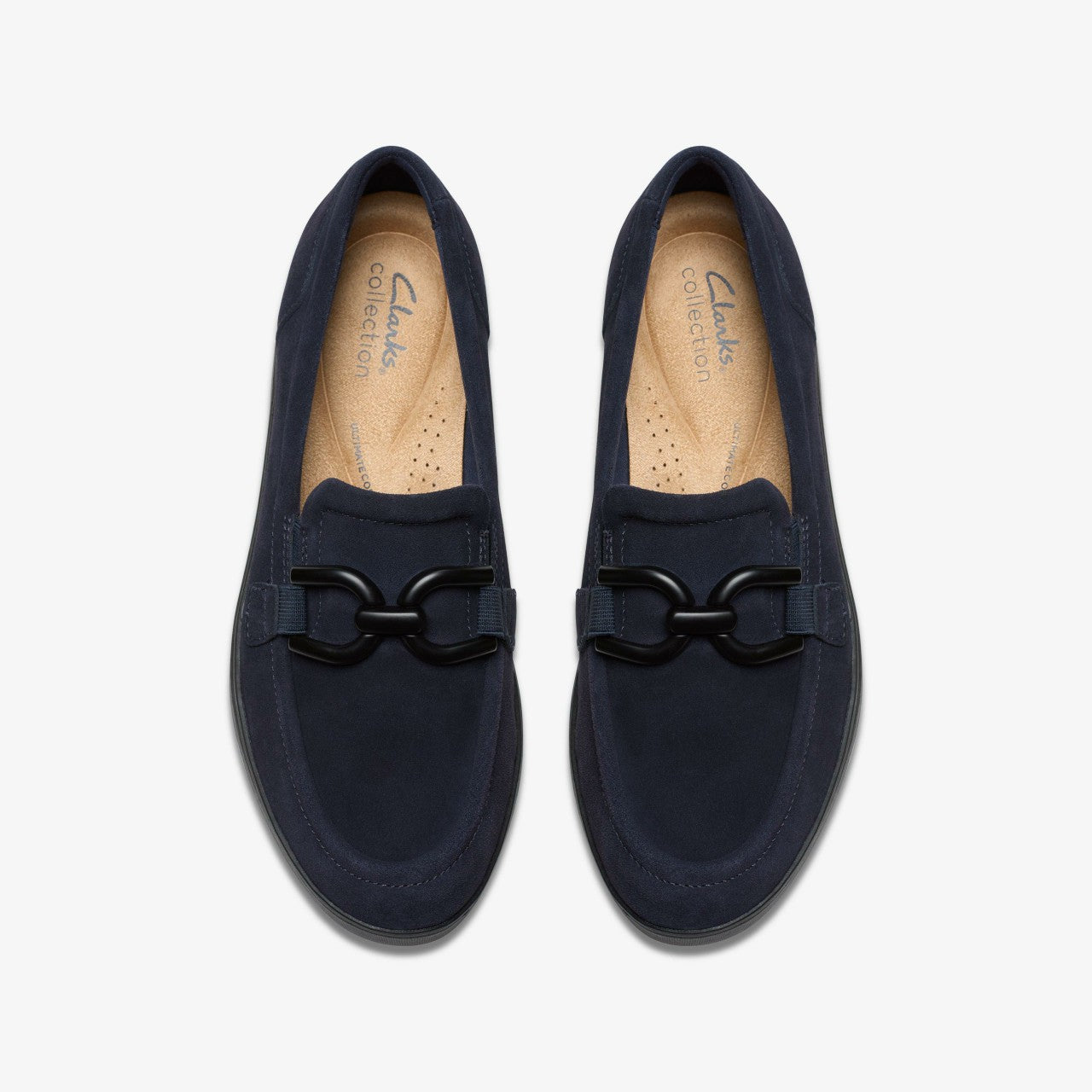 Zylah Top Navy Suede