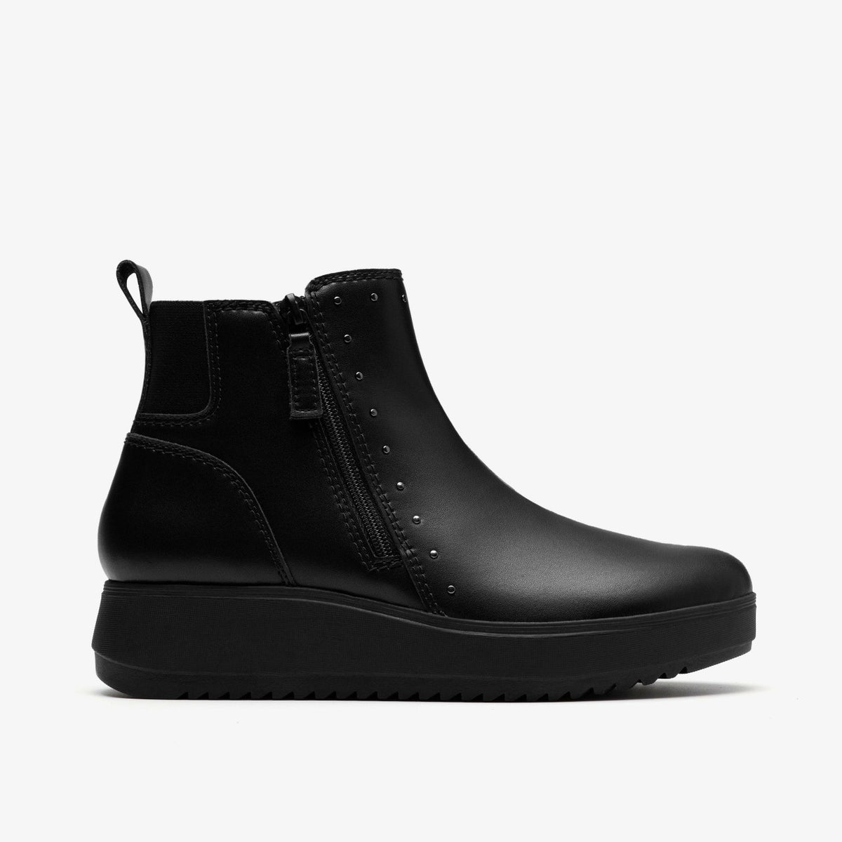 Zylah Willow Black Leather