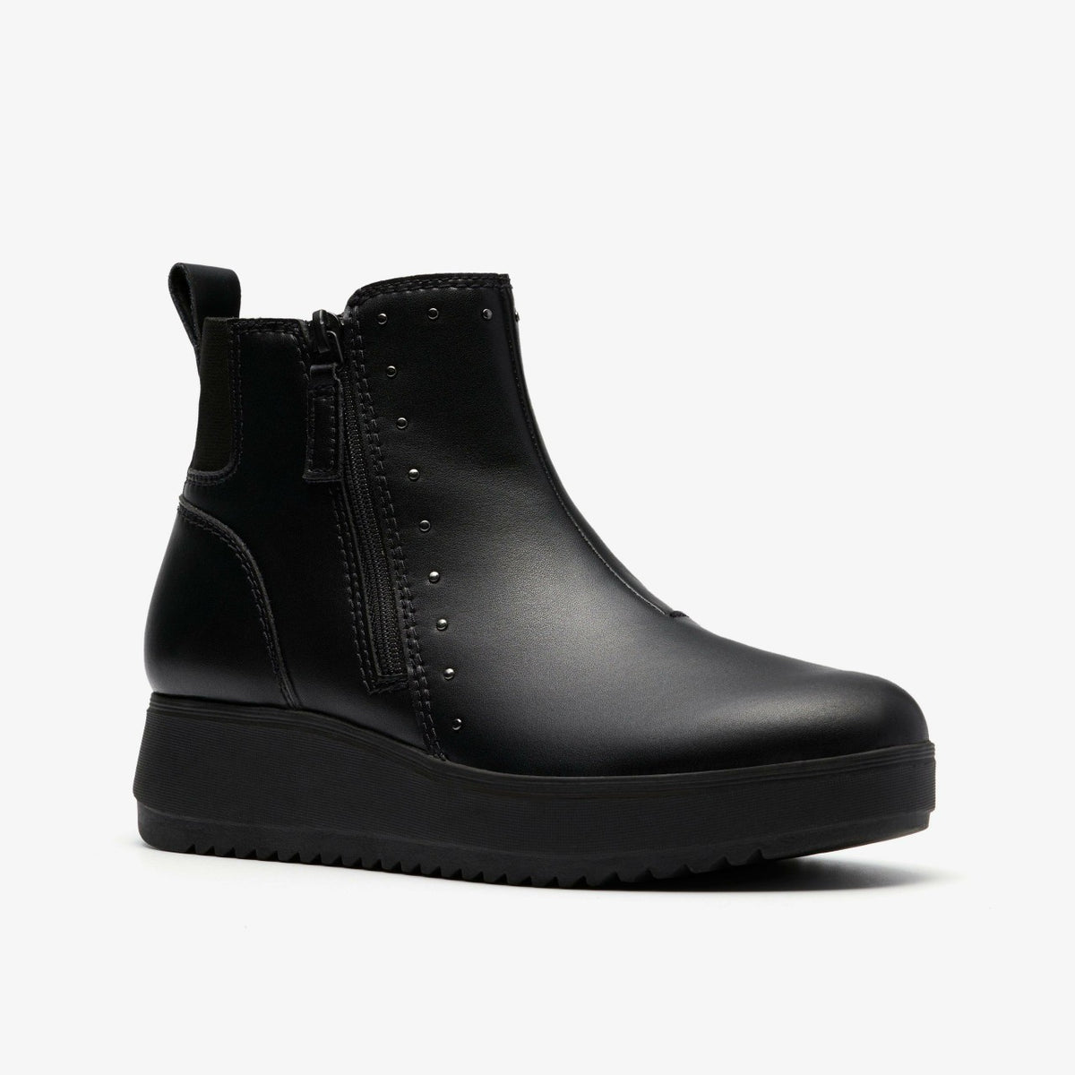 Zylah Willow Black Leather