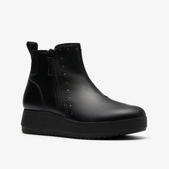 Zylah Willow Black Leather