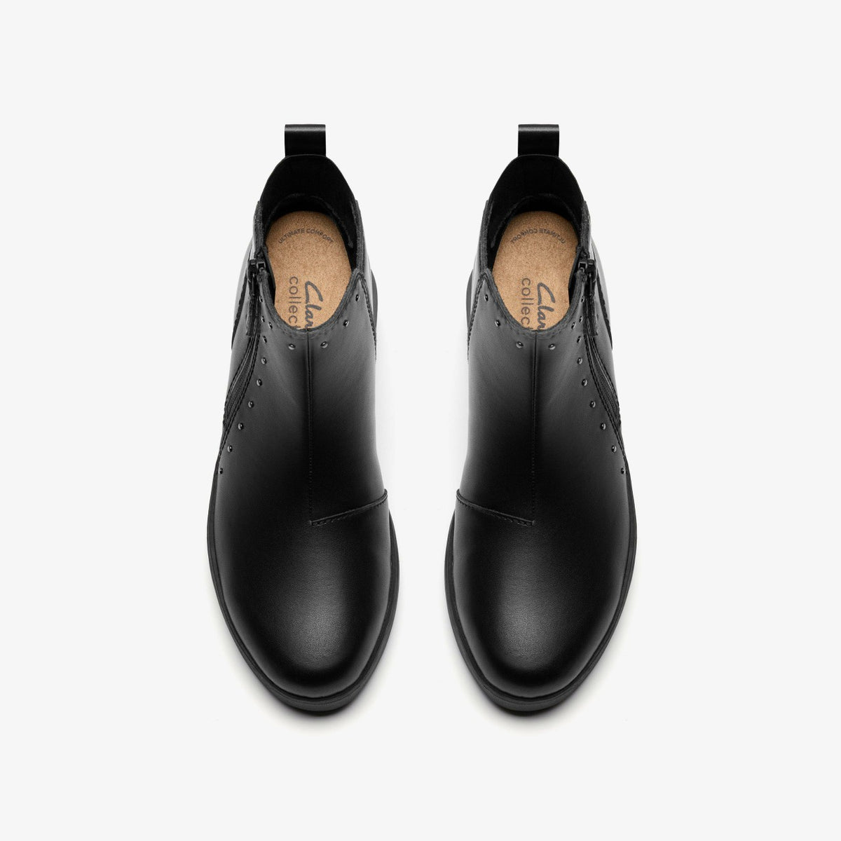Zylah Willow Black Leather
