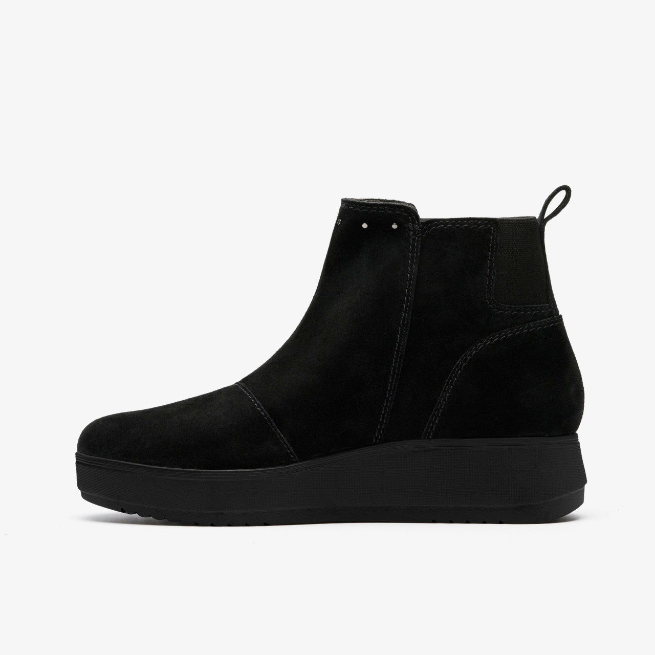 Zylah Willow Black Suede