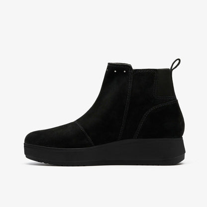 Zylah Willow Black Suede