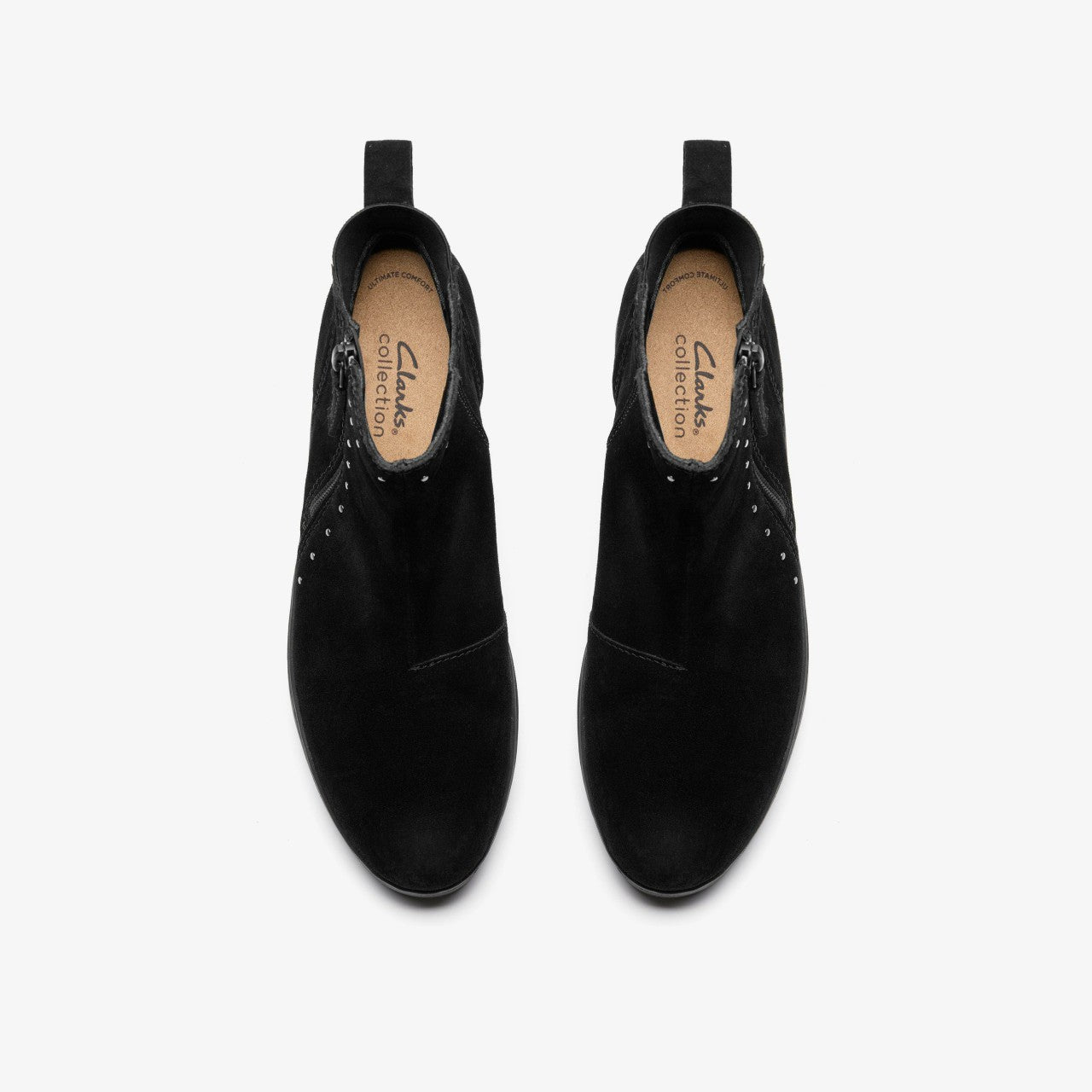 Zylah Willow Black Suede