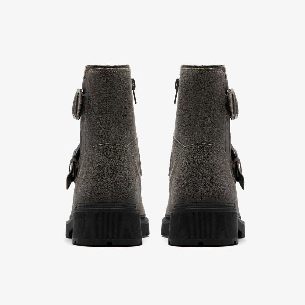 Lauryl Bay Dark Grey Leather