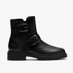 Lauryl Bay Black Leather