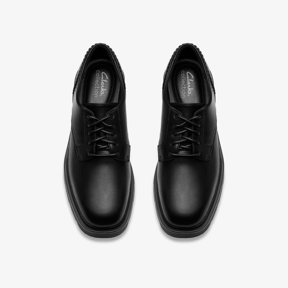 Lauryl Lace Black Leather