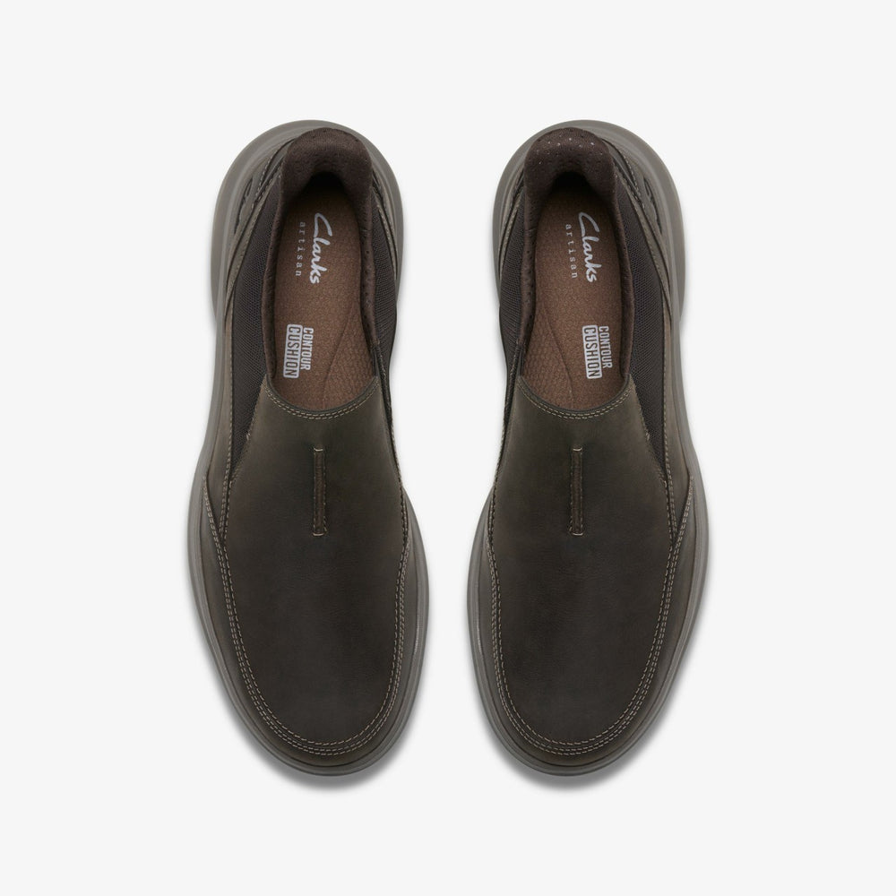 Mullan Step Dark Brown Leather