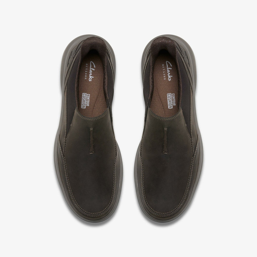 Mullan Step Dark Brown Leather