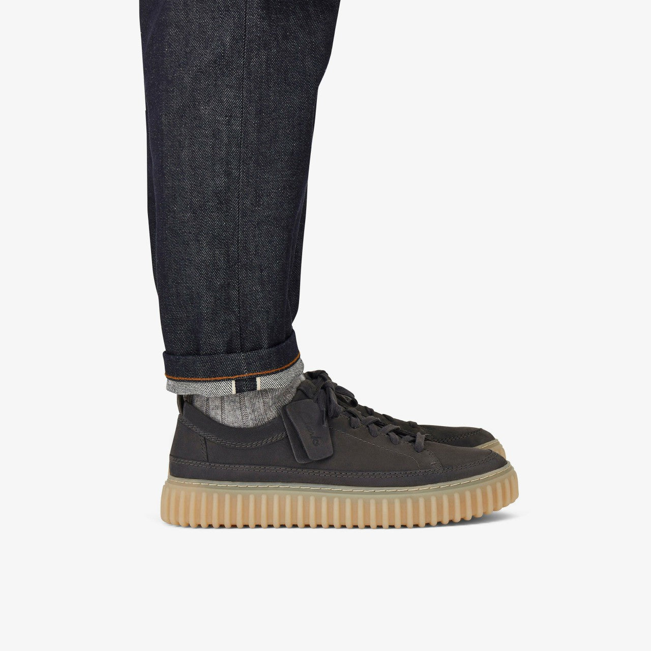 Torhill Lace Dark Grey Nubuck