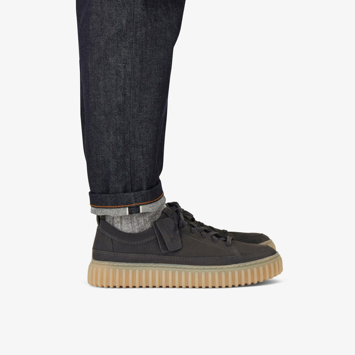 Torhill Lace Dark Grey Nubuck