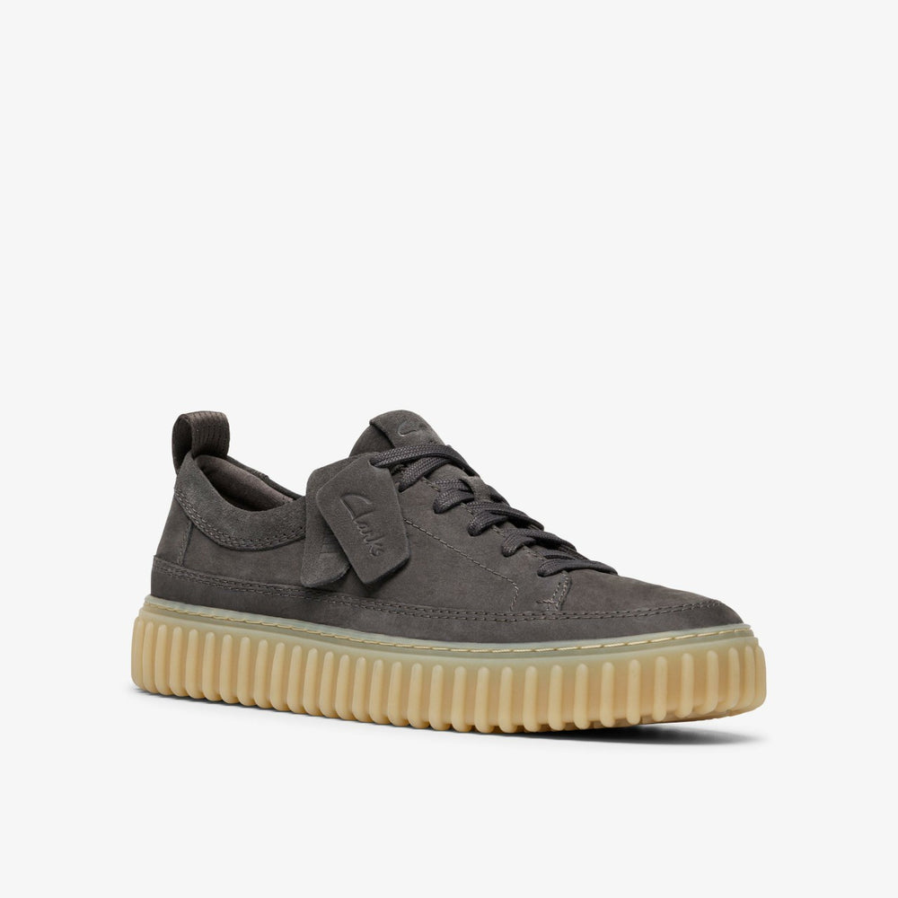 Torhill Lace Dark Grey Nubuck