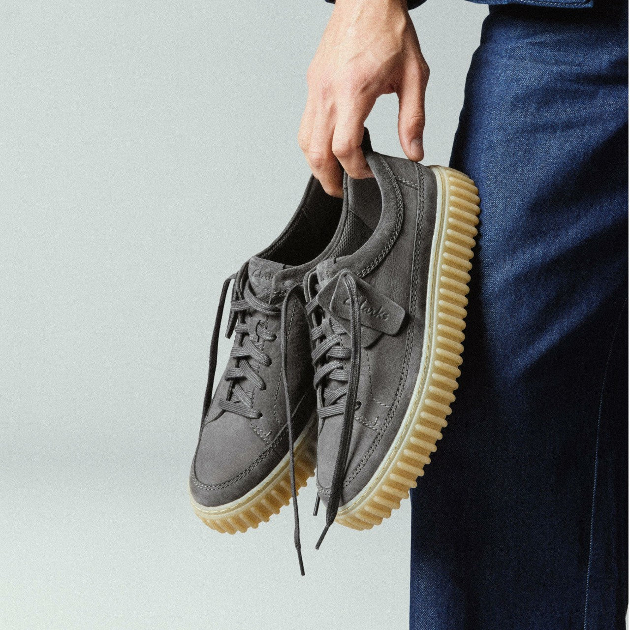 Torhill Lace Dark Grey Nubuck