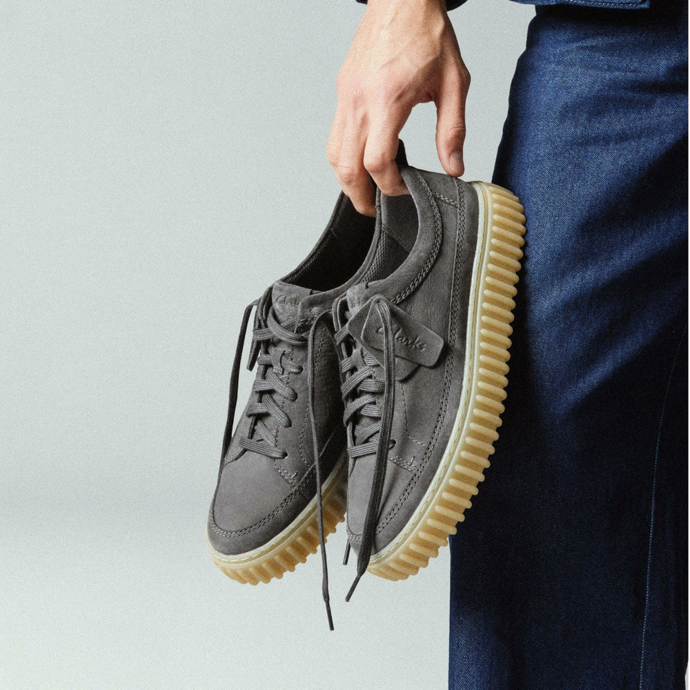 Torhill Lace Dark Grey Nubuck