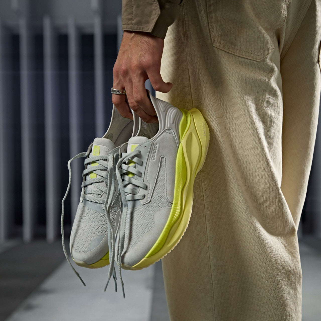 Clarks Pace Lime Combination