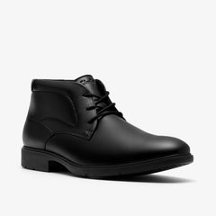 Eldredge Mid Black Leather
