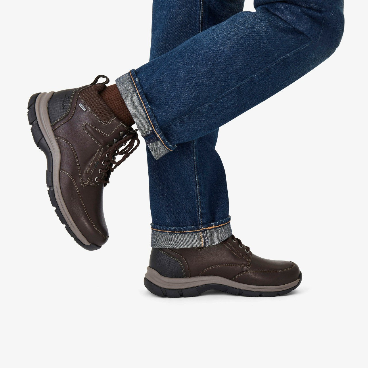 Spypath Hi GORE-TEX Dark Brown Leather