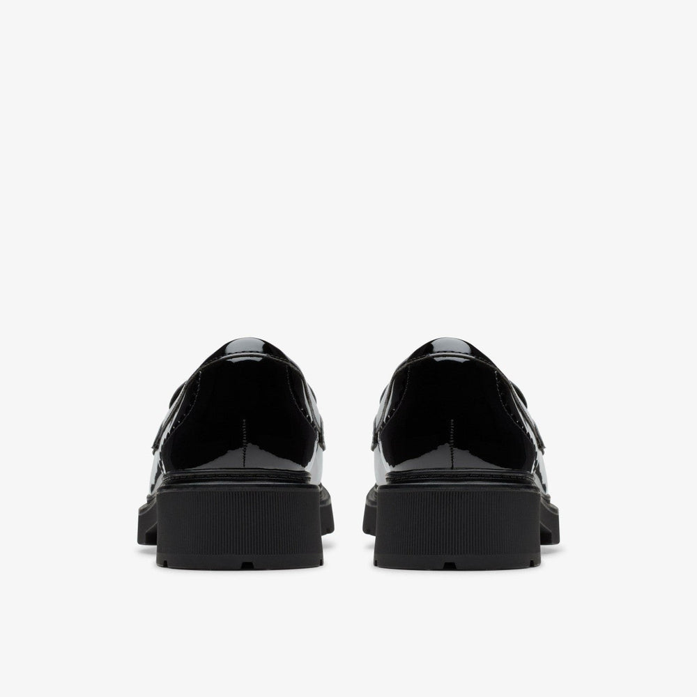 Lauryl Tassel Black Patent