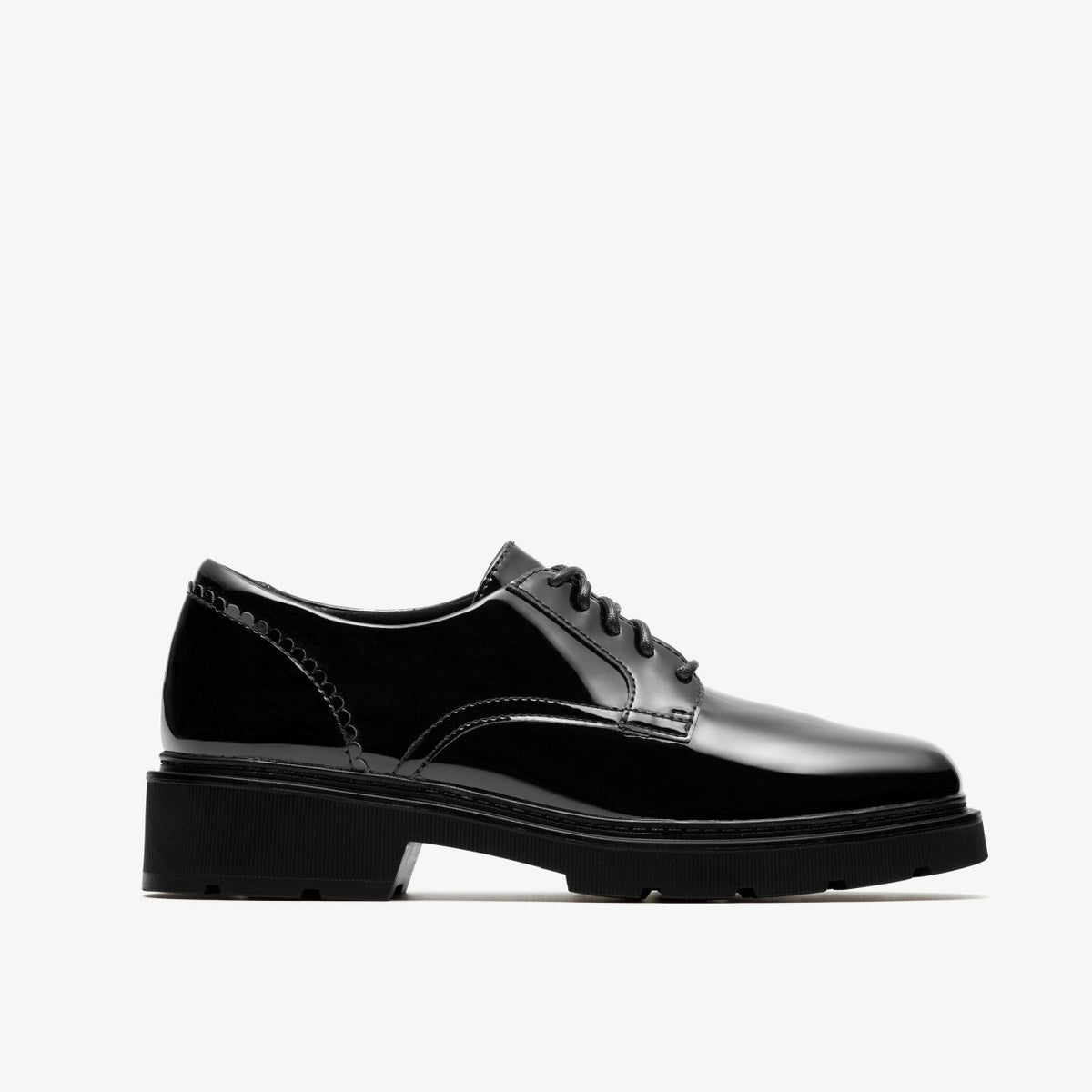 Lauryl Lace Black Patent