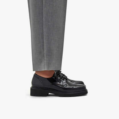 Lauryl Lace Black Patent