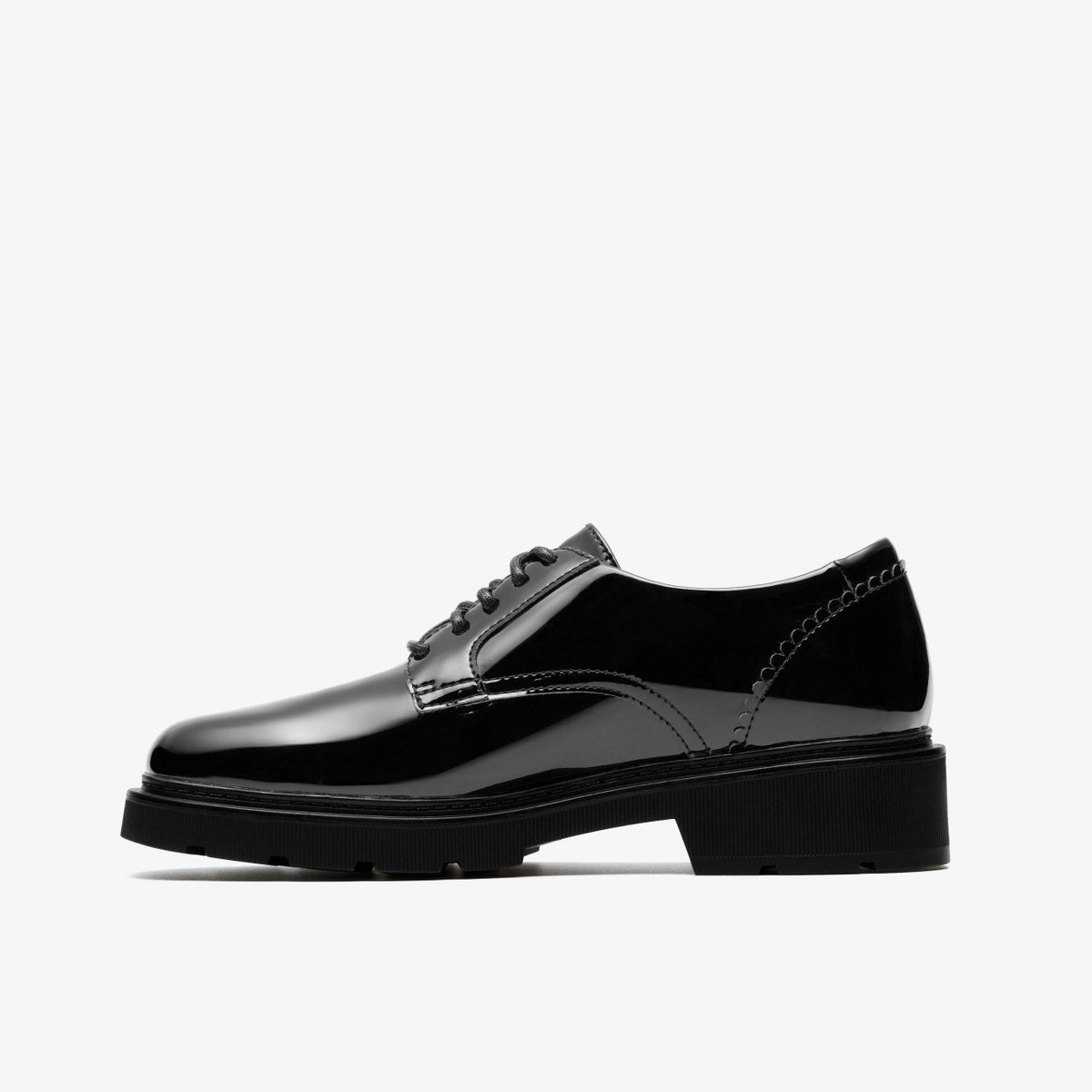 Lauryl Lace Black Patent