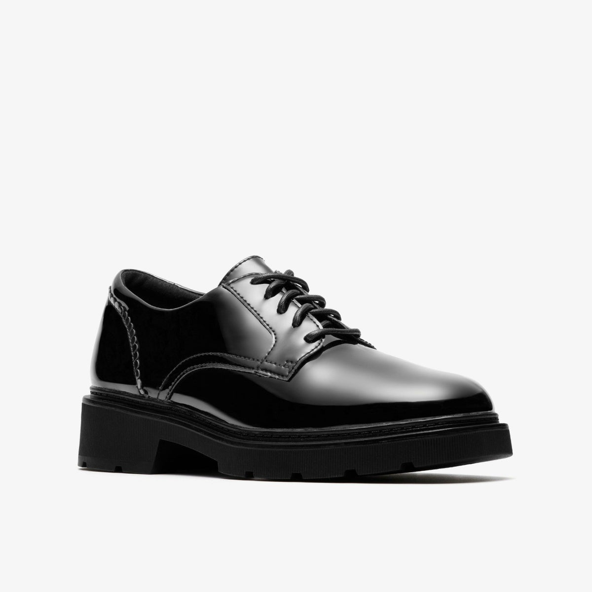 Lauryl Lace Black Patent