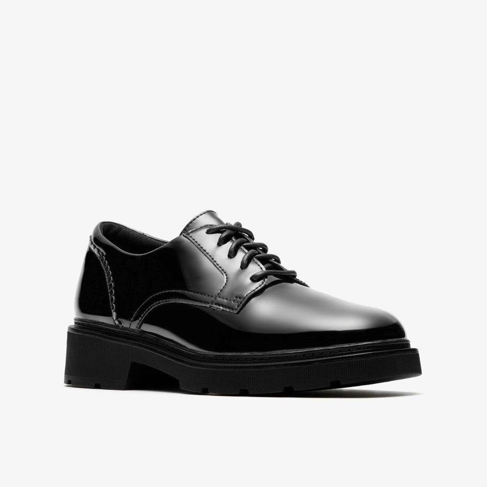 Lauryl Lace Black Patent