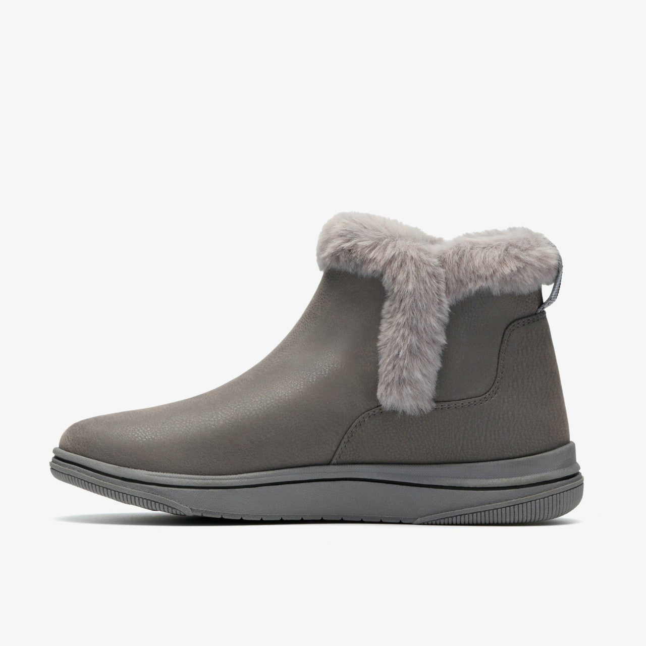 Brinkley Fur Dark Grey Combination