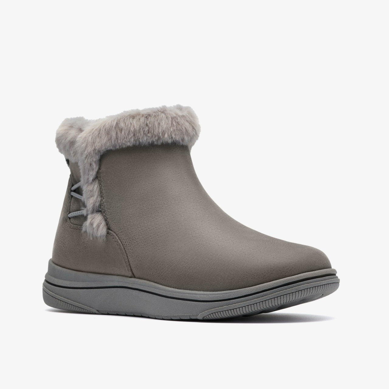 Brinkley Fur Dark Grey Combination