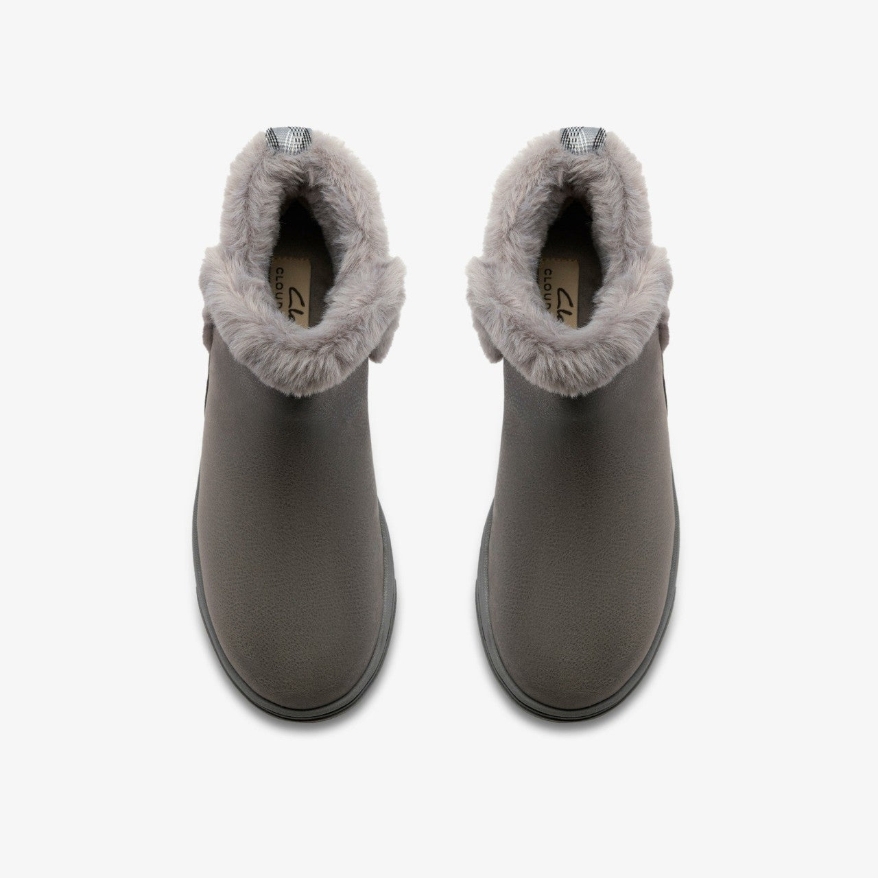 Brinkley Fur Dark Grey Combination