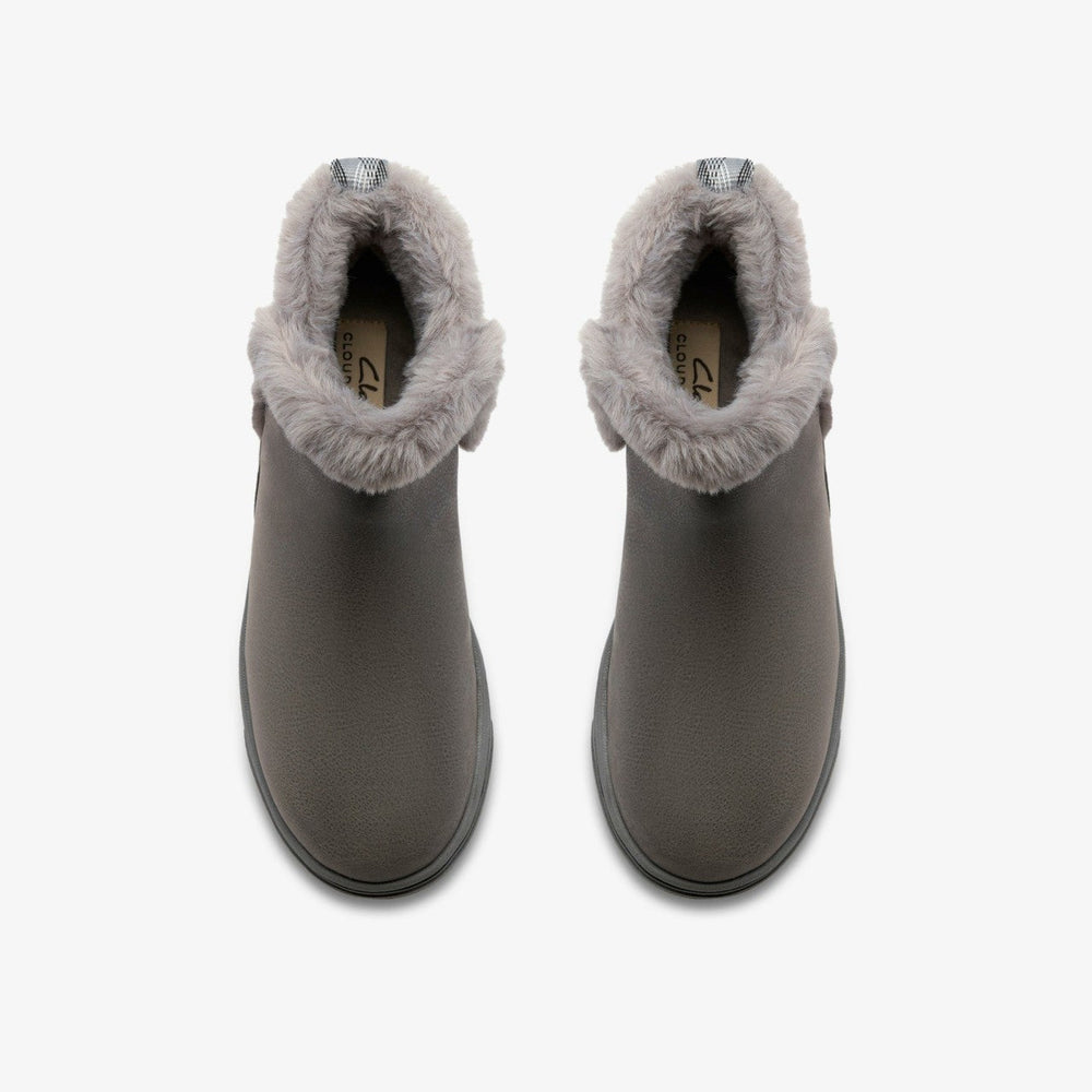 Brinkley Fur Dark Grey Combination