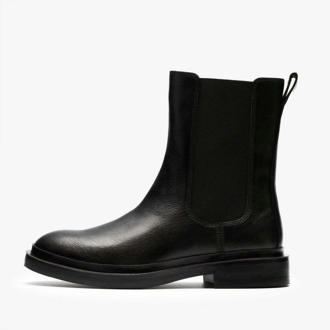 Previa Top Black Leather